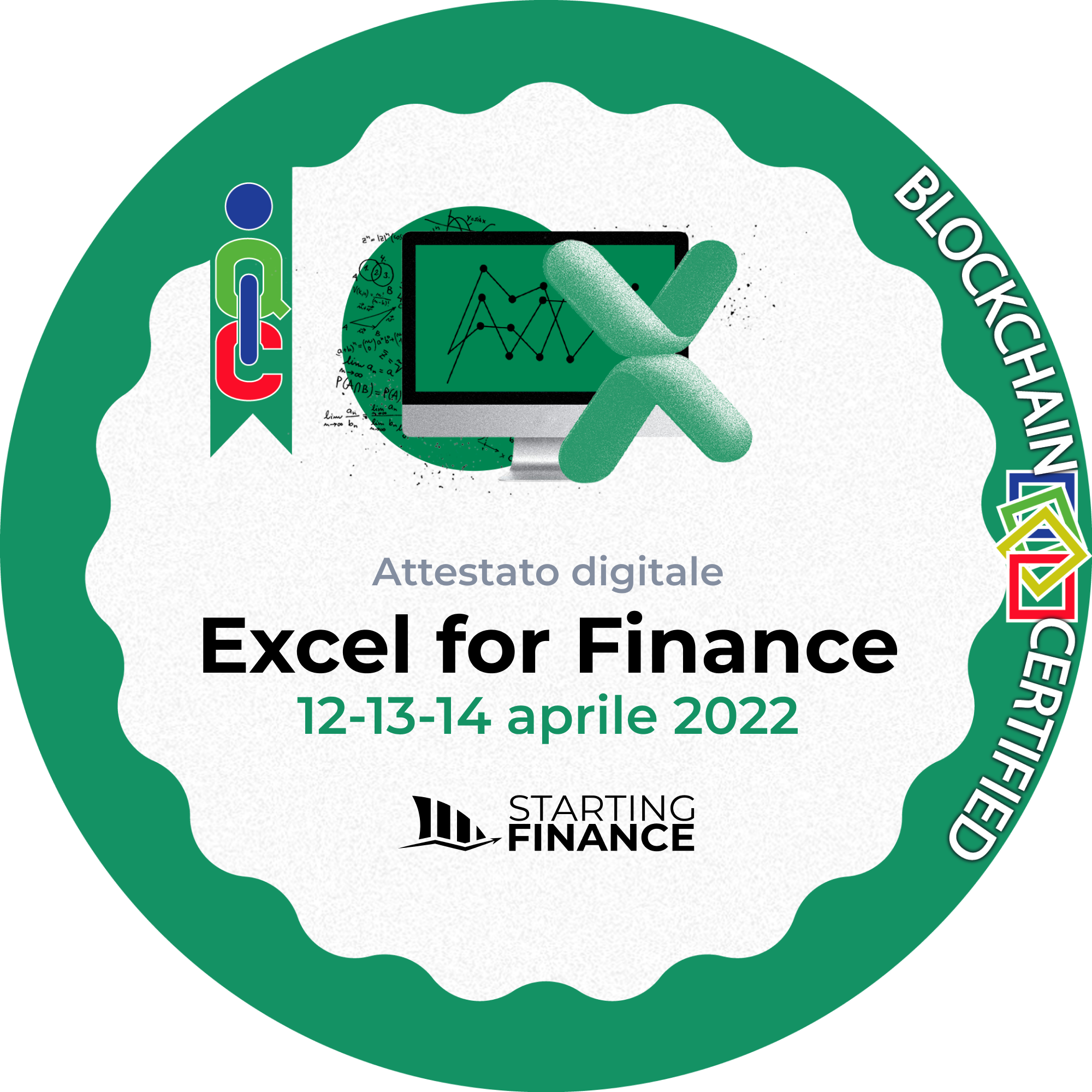 Masterclass Excel for Finance | Starter | Streaming | 12-13-14 aprile 2022